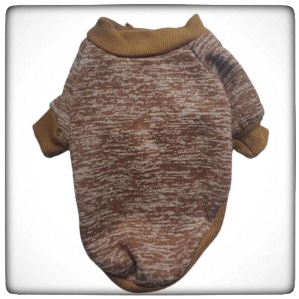 Dog Gold Fall Fleece Sweater-Small